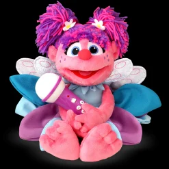 Singing Machine Sesame Street Karaoke Plush with built-in mic, Abby Cadabby* Preschool Pals|Electronics