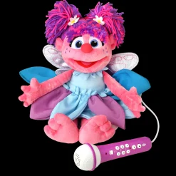 Singing Machine Sesame Street Karaoke Plush with built-in mic, Abby Cadabby* Preschool Pals|Electronics