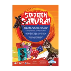 AreYouGame Sixteen Samurai: Epic Battles Card & Dice Game* Card Games