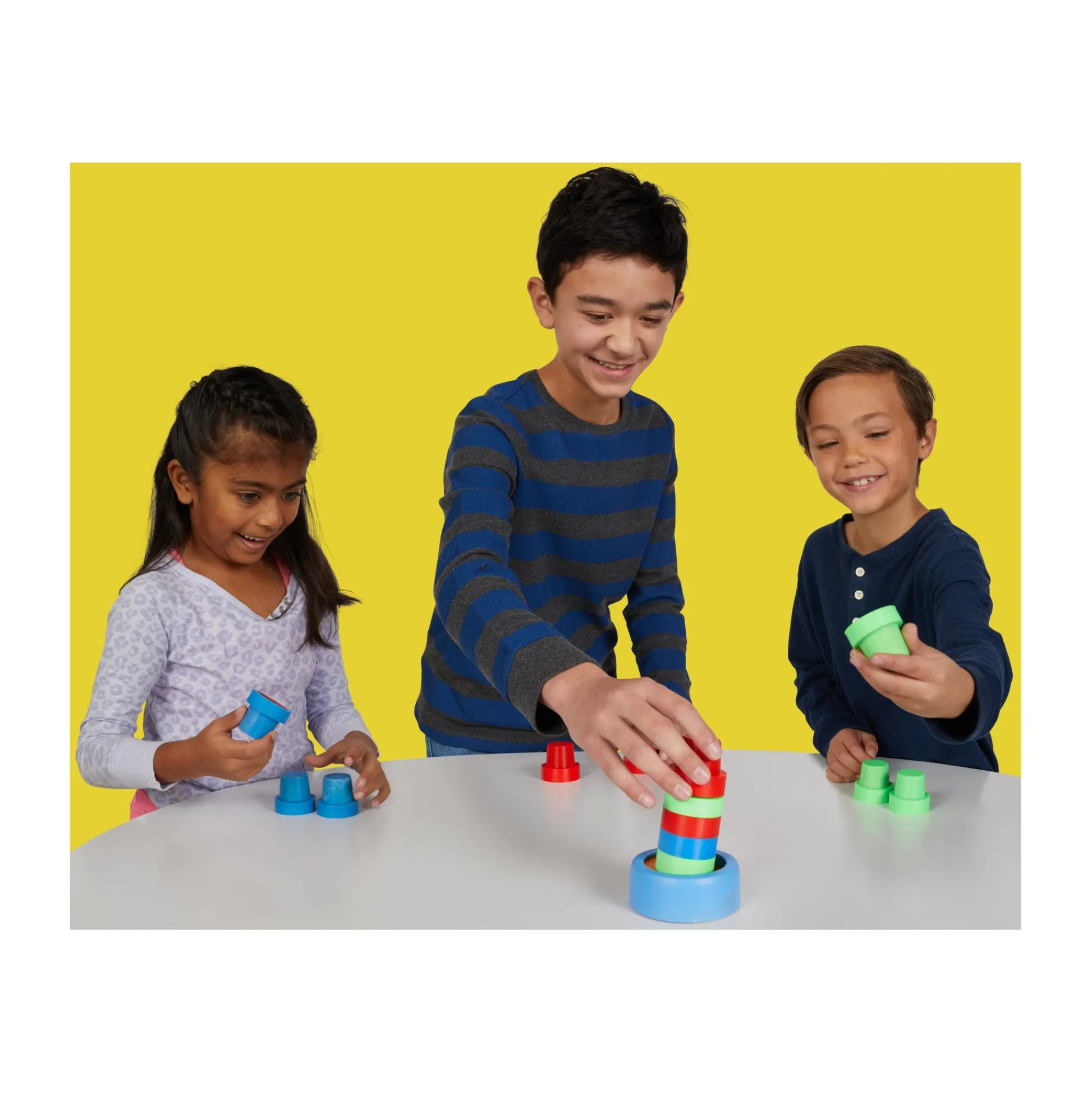 AreYouGame Slam Cup Quick-Stack Color Matching Game* Family & Entertainments Games|Social & Emotional Skills