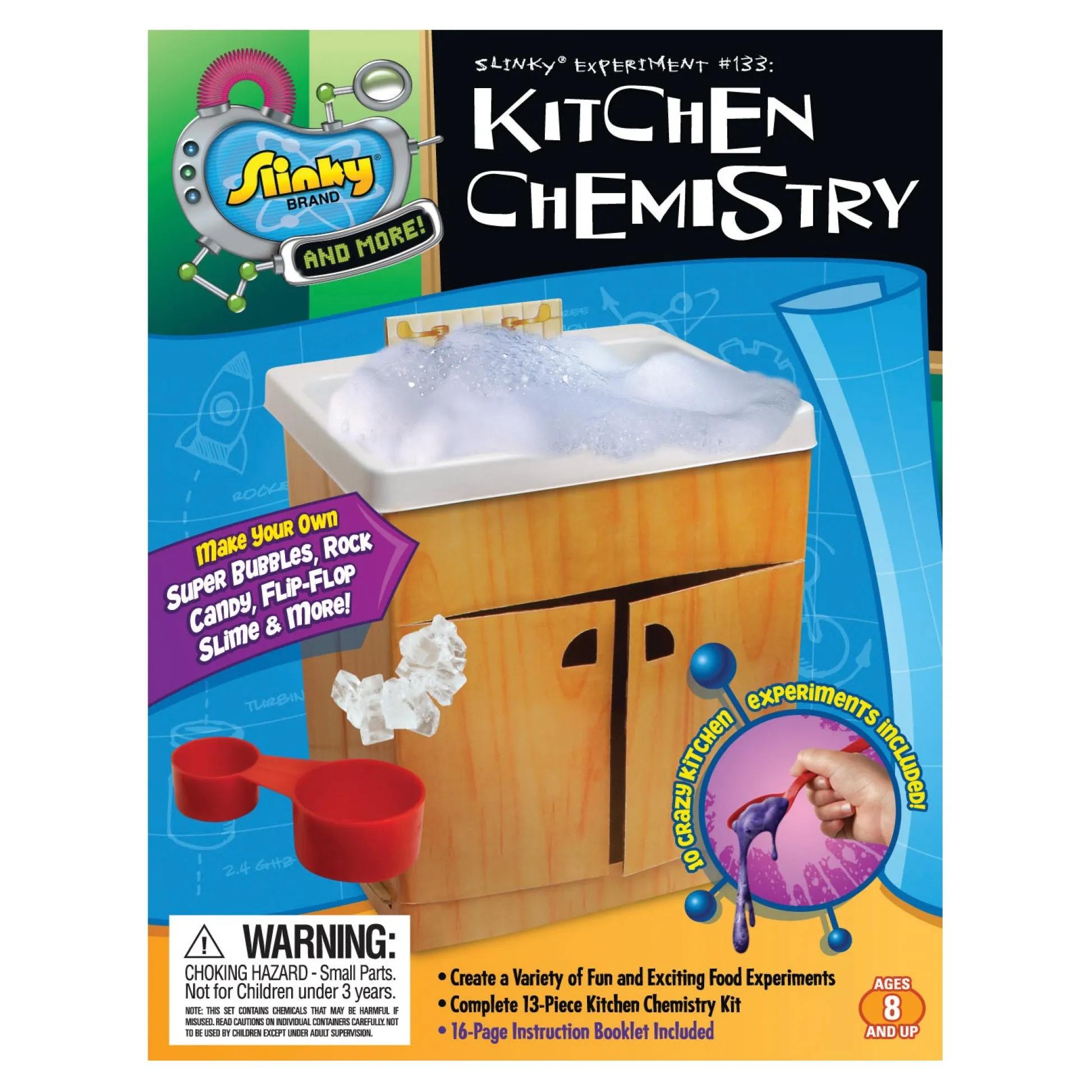AreYouGame Slinky Science Deluxe Kitchen Chemistry Mini Lab Kit* Science & Discovery