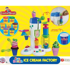Educators Resource Small World Toys Creative Dough Ice Cream Factory Activity Set* Clay, Dough & Sand Art