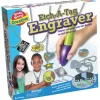 Educators Resource Small World Toys Creative Etch-a-Tag Engraver Craft Kit* Crafts & Activities