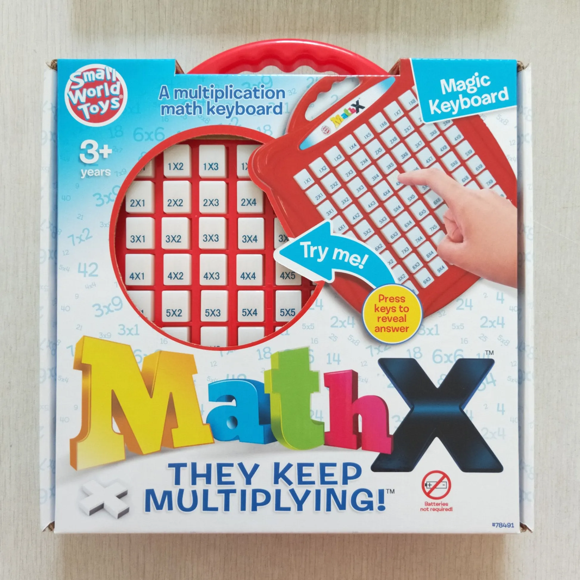 Educators Resource Small World Toys They Keep Multiplying Math Keyboard Game - Education Essential* Math Toys|Math, Counting & Time