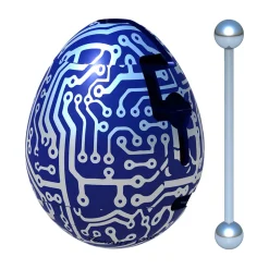 AreYouGame Smart Egg Labyrinth Puzzle - Data, 1-Layer Level 2 3D Puzzle* Puzzles