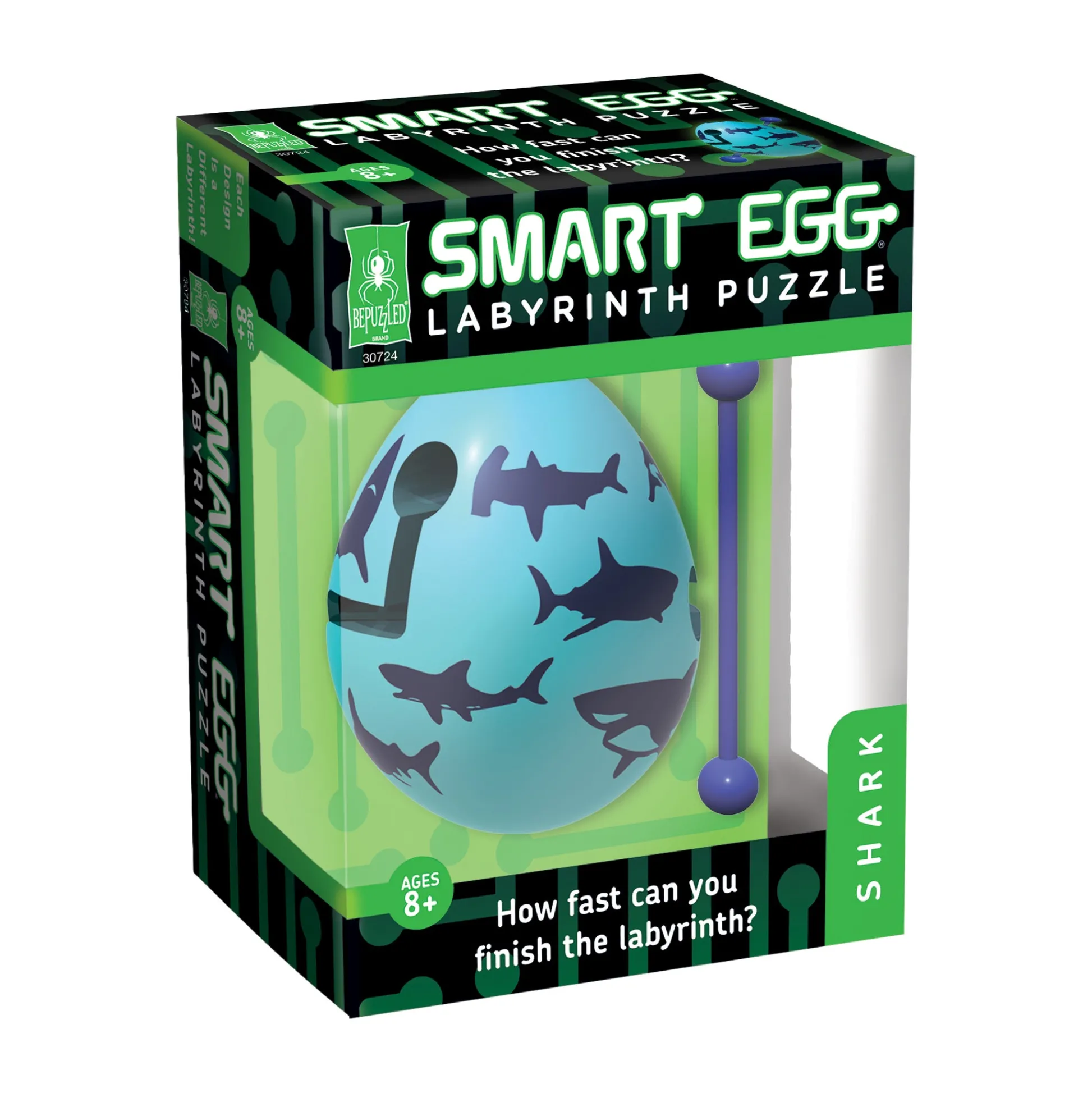 AreYouGame Smart Egg Shark Labyrinth Puzzle - Level 2 Challenge* Puzzles