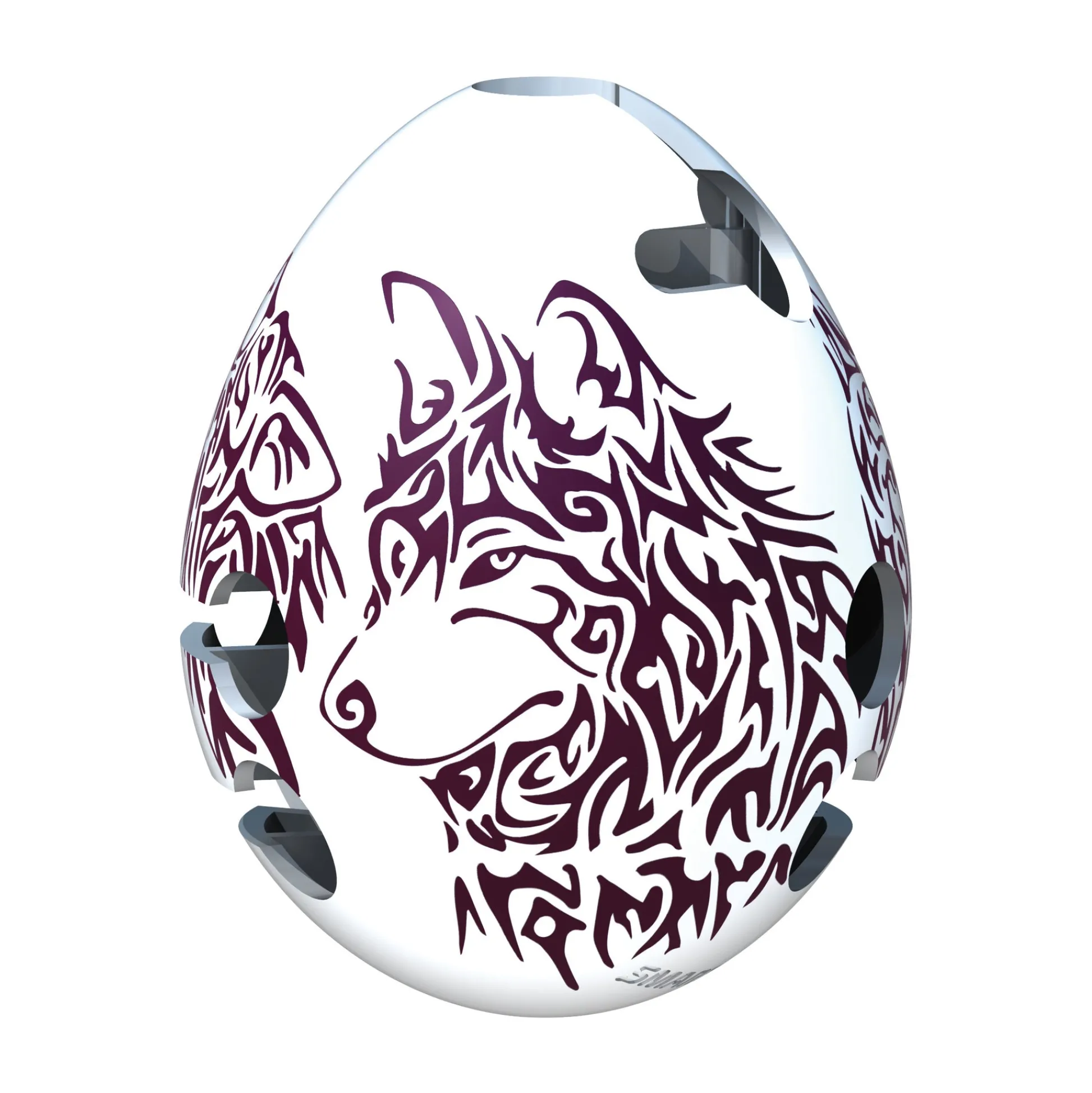 AreYouGame Smart Egg Wolf Edition 1-Layer Labyrinth Puzzle - Level 2* Puzzles