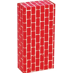 Educators Resource Smart Monkey Toys ImagiBRICKS Giant Building Blocks Set - 16 Pieces, Red Brick* Wood & Jumbo Blocks
