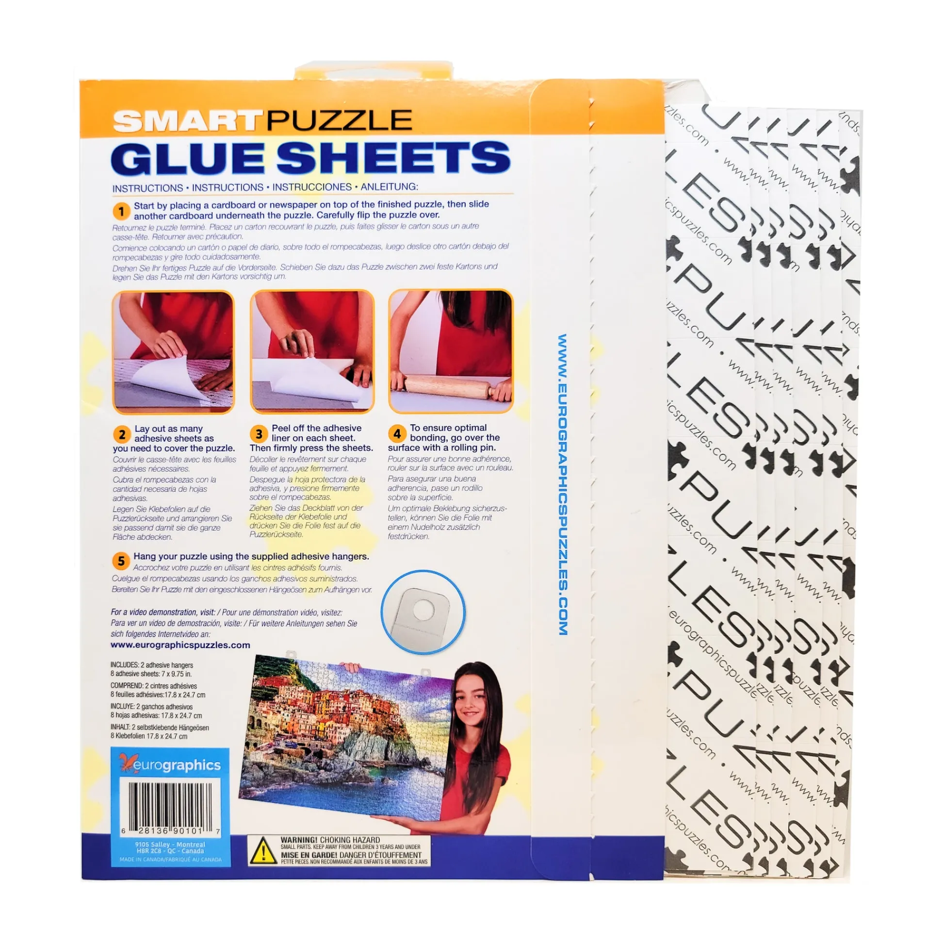 AreYouGame Smart Puzzle Glue Sheets - Easy Wall Display Solution* Puzzles