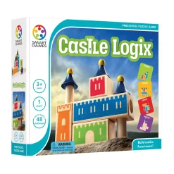 AreYouGame SmartGames Castle Logix Wooden Puzzle Game - Educational Brain Game for Kids* Puzzles