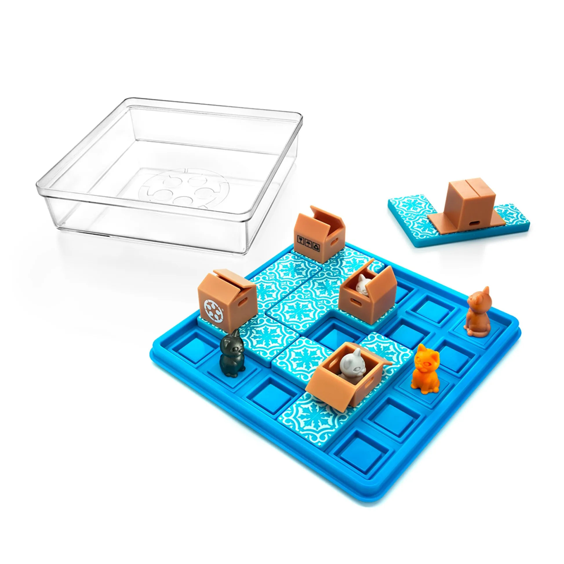 Educators Resource SmartGames Cats & Boxes Interactive Puzzle Game - 60 Challenges* Puzzles