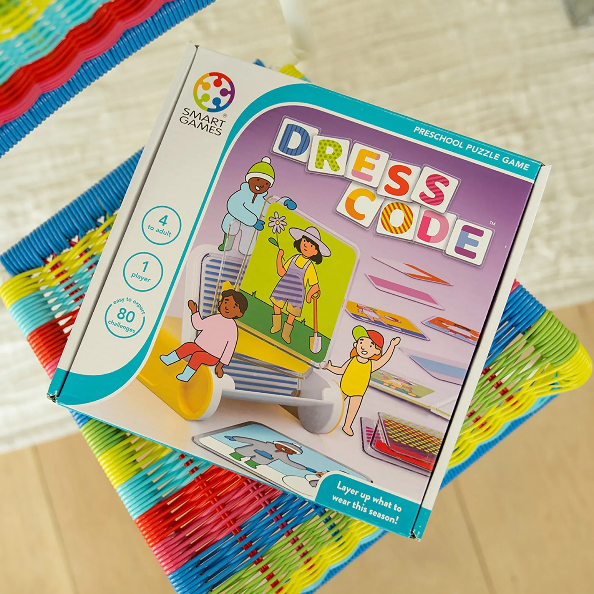 Educators Resource SmartGames Dress Code Toddler Puzzle Game* Toddler & Preschool Games & Puzzles|Puzzles
