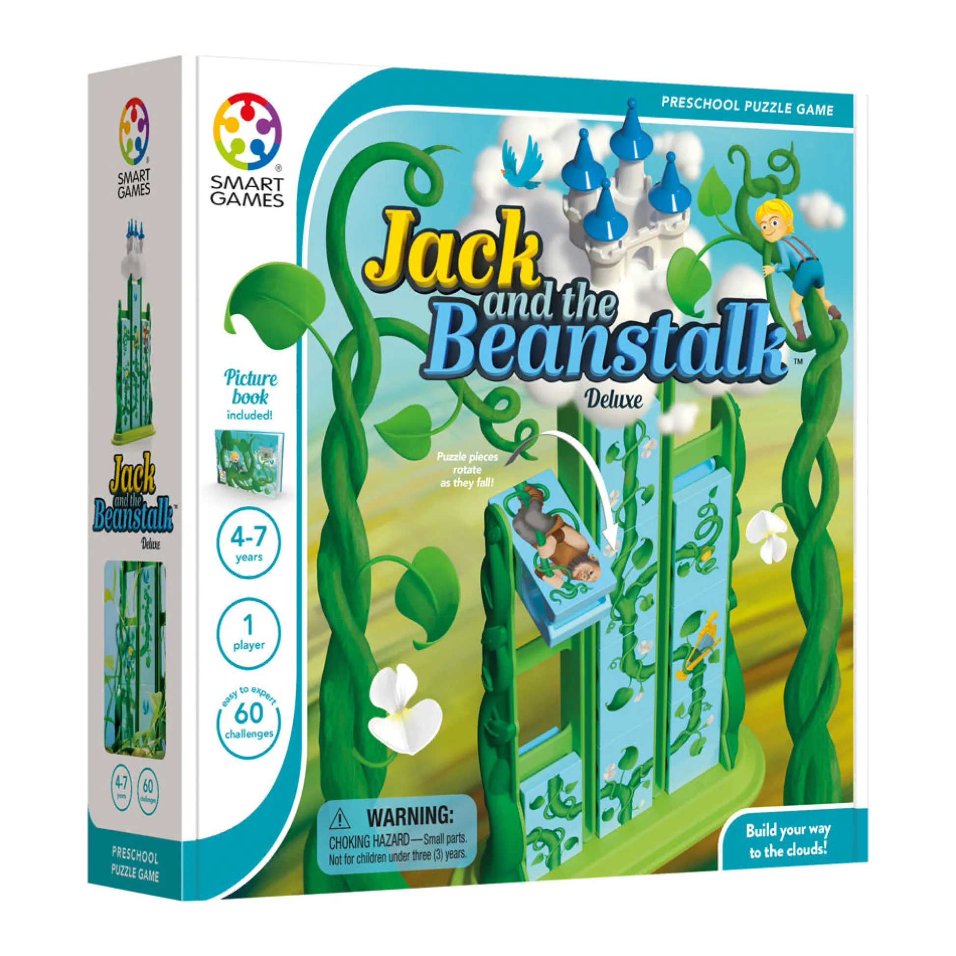 AreYouGame SmartGames Jack and the Beanstalk Deluxe 3D Puzzle Game* Puzzles