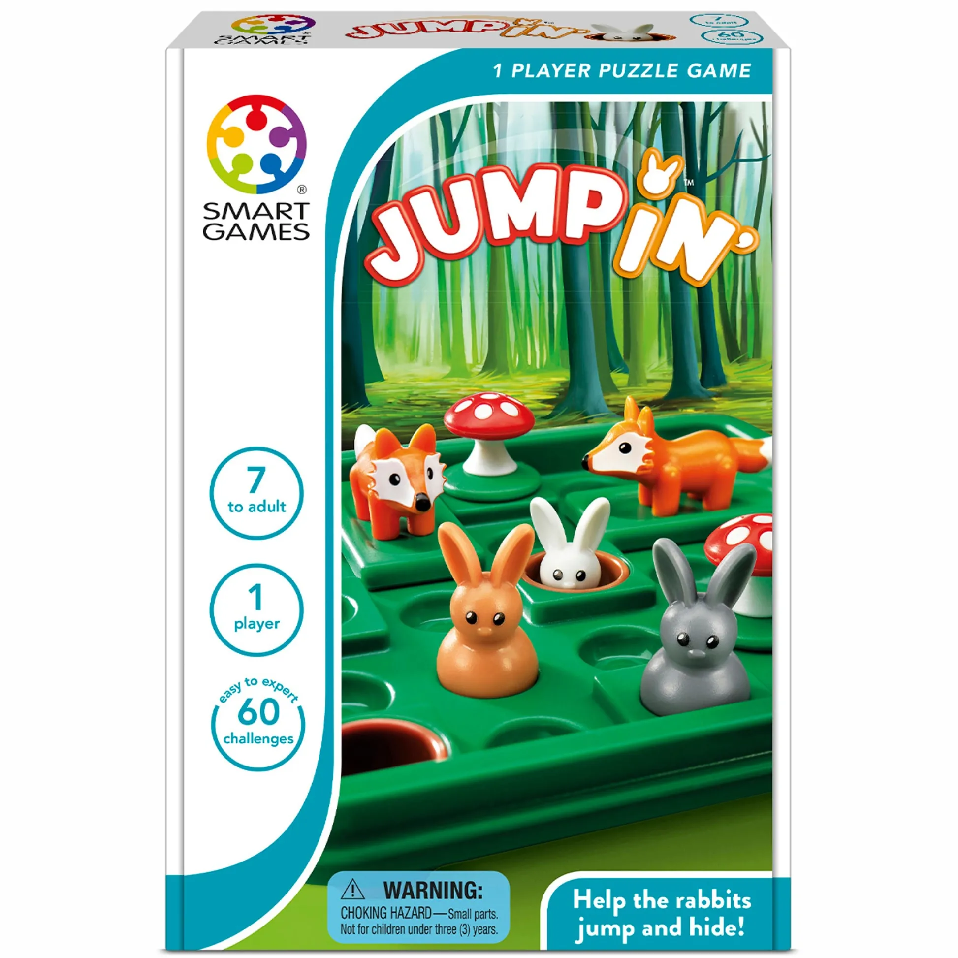 Educators Resource SmartGames JumpIn' Puzzle Adventure Game for One Player* Role-Playing Games|Board Games