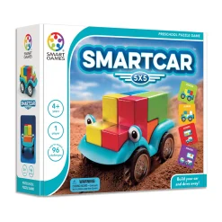 AreYouGame SmartGames SmartCar 5x5 - Multicolor Cognitive Skill-Building Puzzle Car* Puzzles