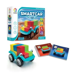 AreYouGame SmartGames SmartCar 5x5 - Multicolor Cognitive Skill-Building Puzzle Car* Puzzles