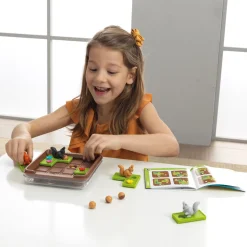 Educators Resource SmartGames Squirrels Go Nuts Sliding Puzzle Game* Role-Playing Games|Board Games