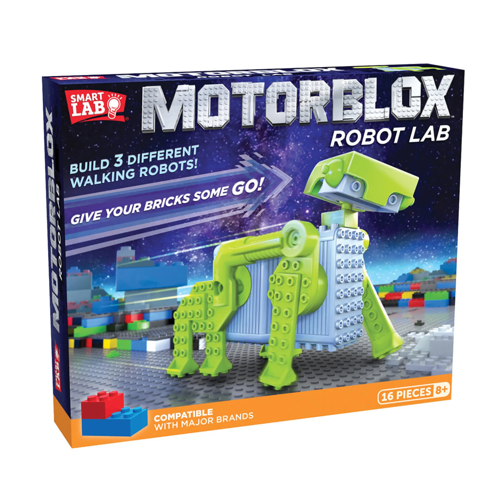 AreYouGame SmartLab Toys MotorBlox Robot Lab - Build Custom Motorized Robots* Robotics & Coding