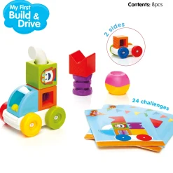 Educators Resource SmartMax My First Build & Drive - Magnetic Discovery Playset* Magnetic Tiles & Building Sets