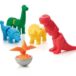 Educators Resource SmartMax My First Dinosaurs Magnetic Building Set, 14 Pieces* Magnetic Tiles & Building Sets