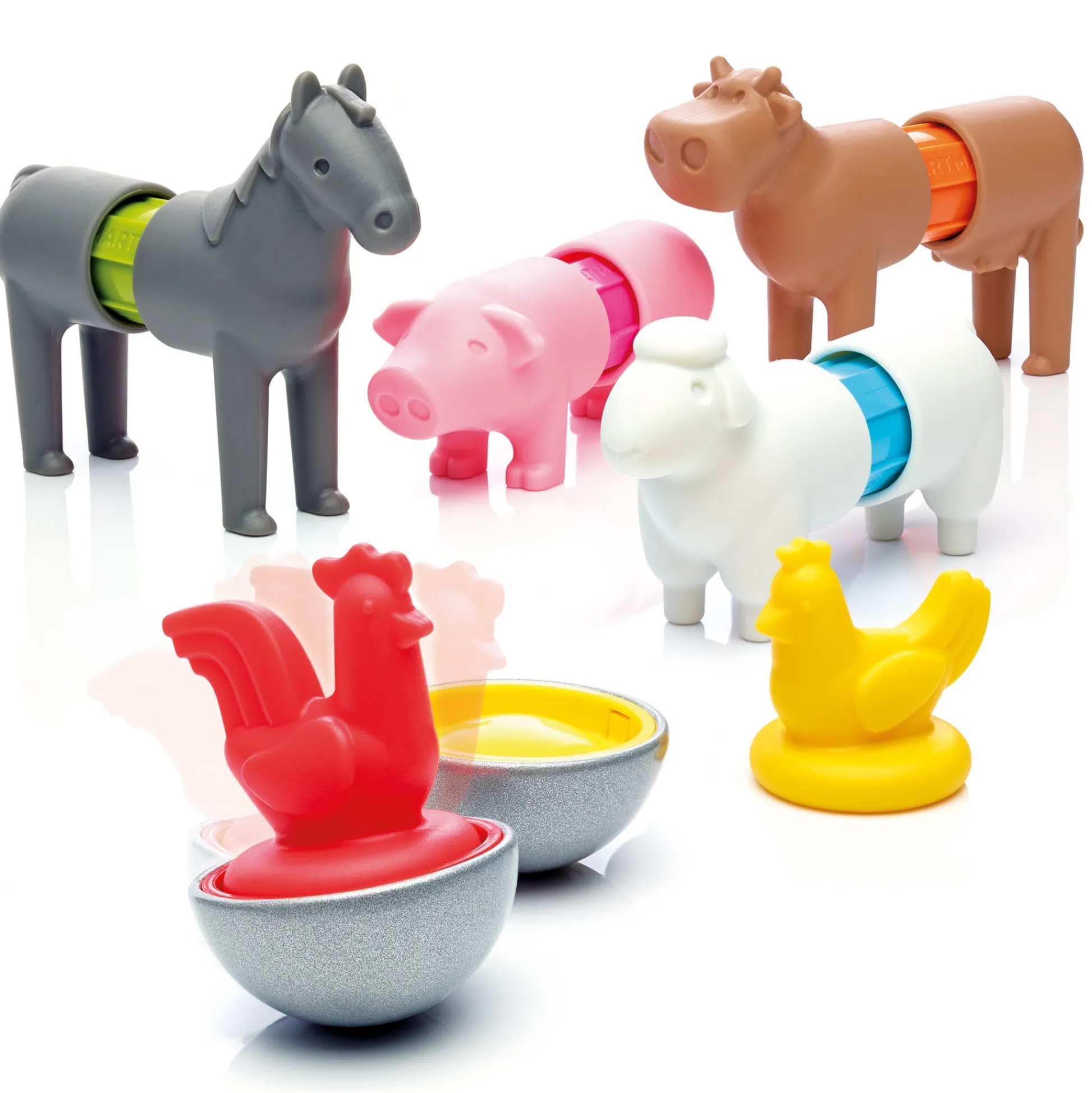 Educators Resource SmartMax My First Farm Animals - Magnetic Animal Figure Set* Magnetic Tiles & Building Sets