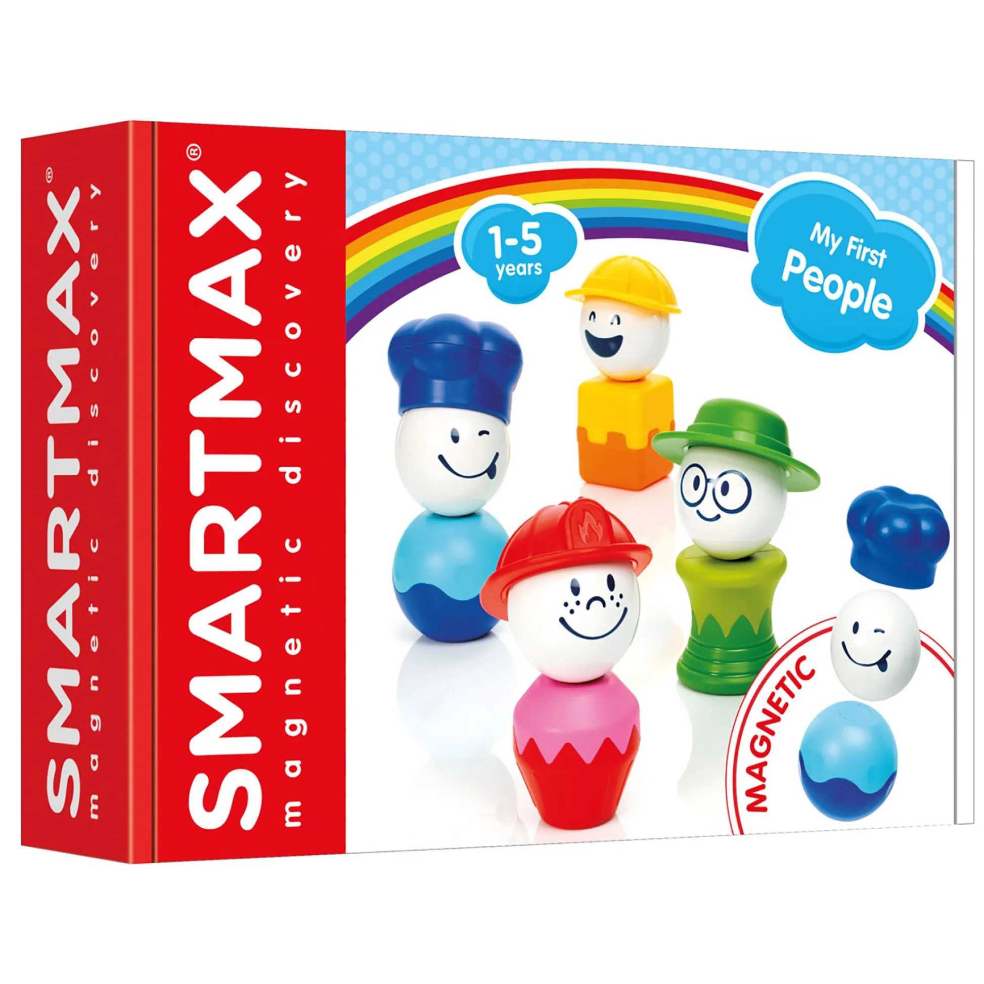 Educators Resource SmartMax My First People - Magnetic Creative Playset* Preschool Education Toys & Activities|Preschool Figures & Playsets