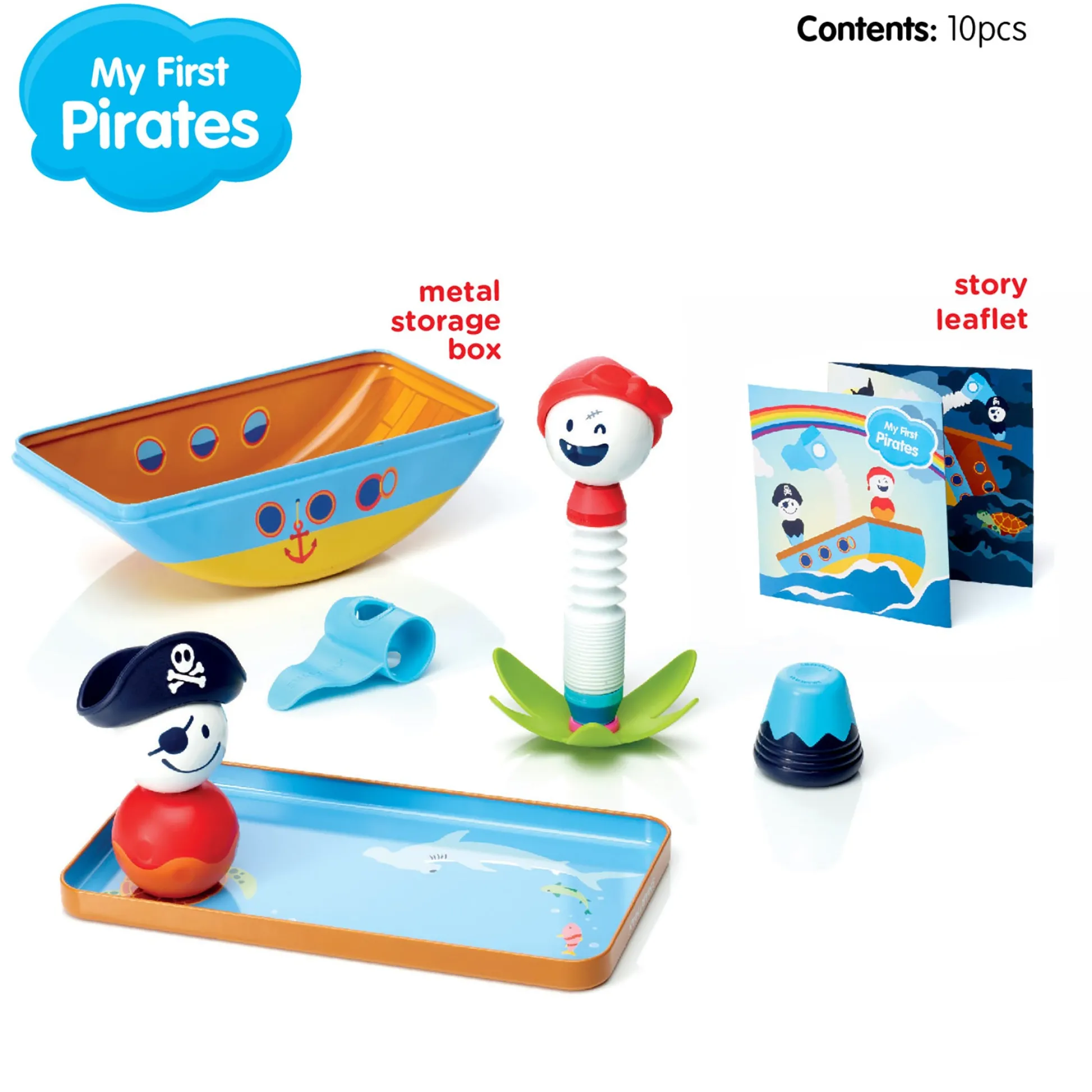 Educators Resource SmartMax My First Pirates Magnetic Adventure Playset* Preschool Education Toys & Activities|Preschool Figures & Playsets