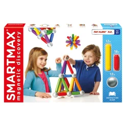 Educators Resource SmartMax 42-Piece Magnetic Discovery Set - Educational Construction Toy* Magnetic Tiles & Building Sets