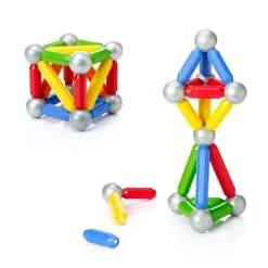 Educators Resource SmartMax 42-Piece Magnetic Discovery Set - Educational Construction Toy* Magnetic Tiles & Building Sets