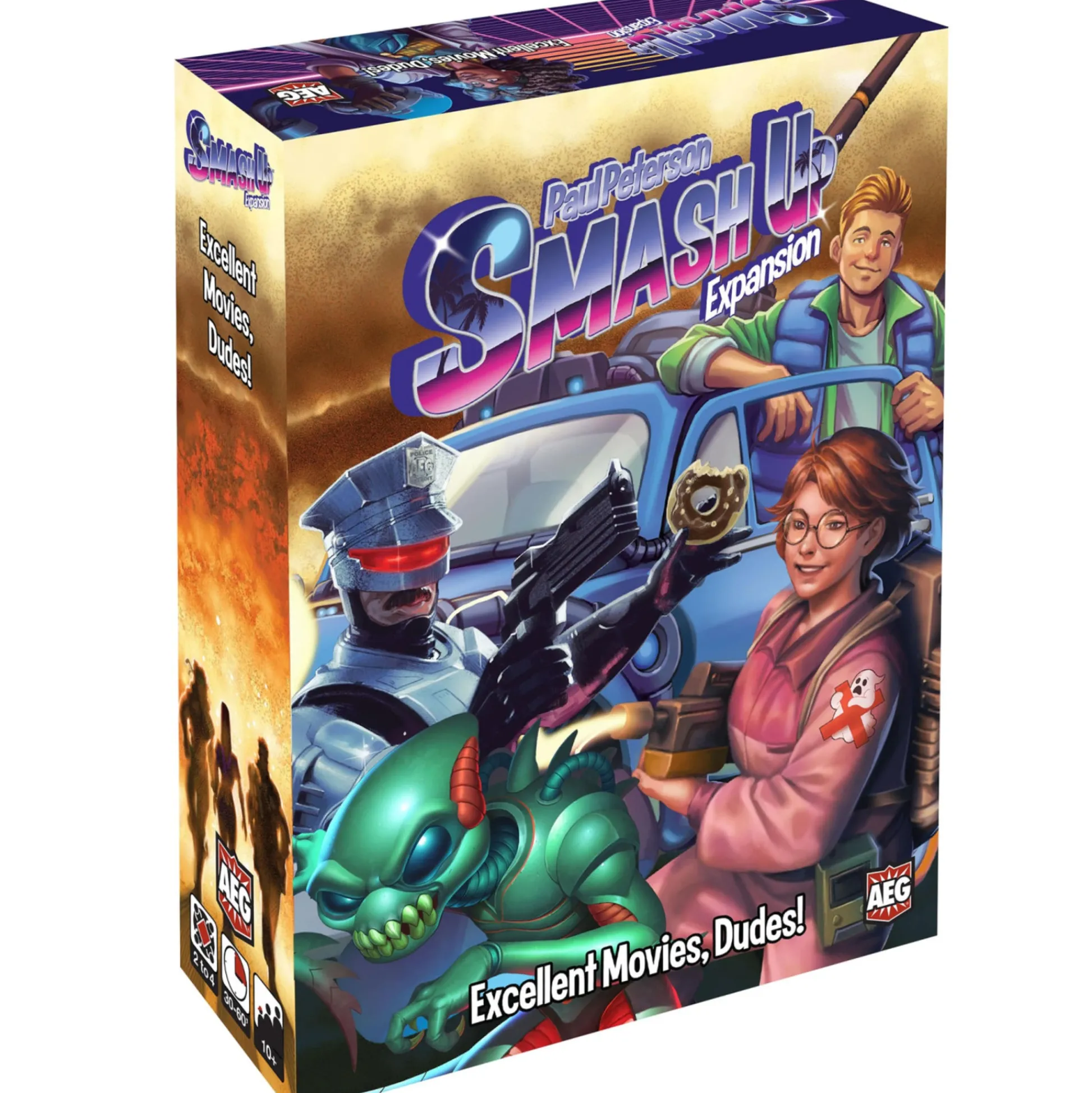 Flat River Group Smash Up: Excellent Movies, Dudes! Expansion Deck Game* Card Games