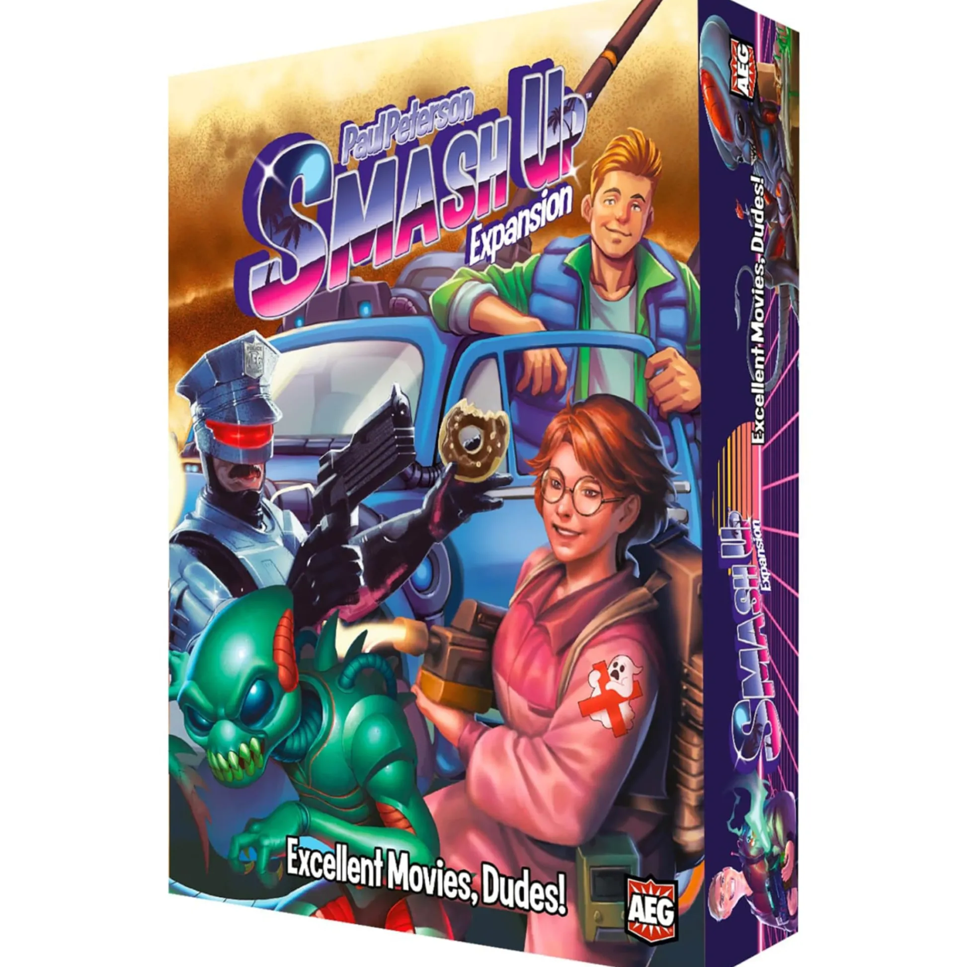 Flat River Group Smash Up: Excellent Movies, Dudes! Expansion Deck Game* Card Games