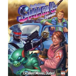 Flat River Group Smash Up: Excellent Movies, Dudes! Expansion Deck Game* Card Games