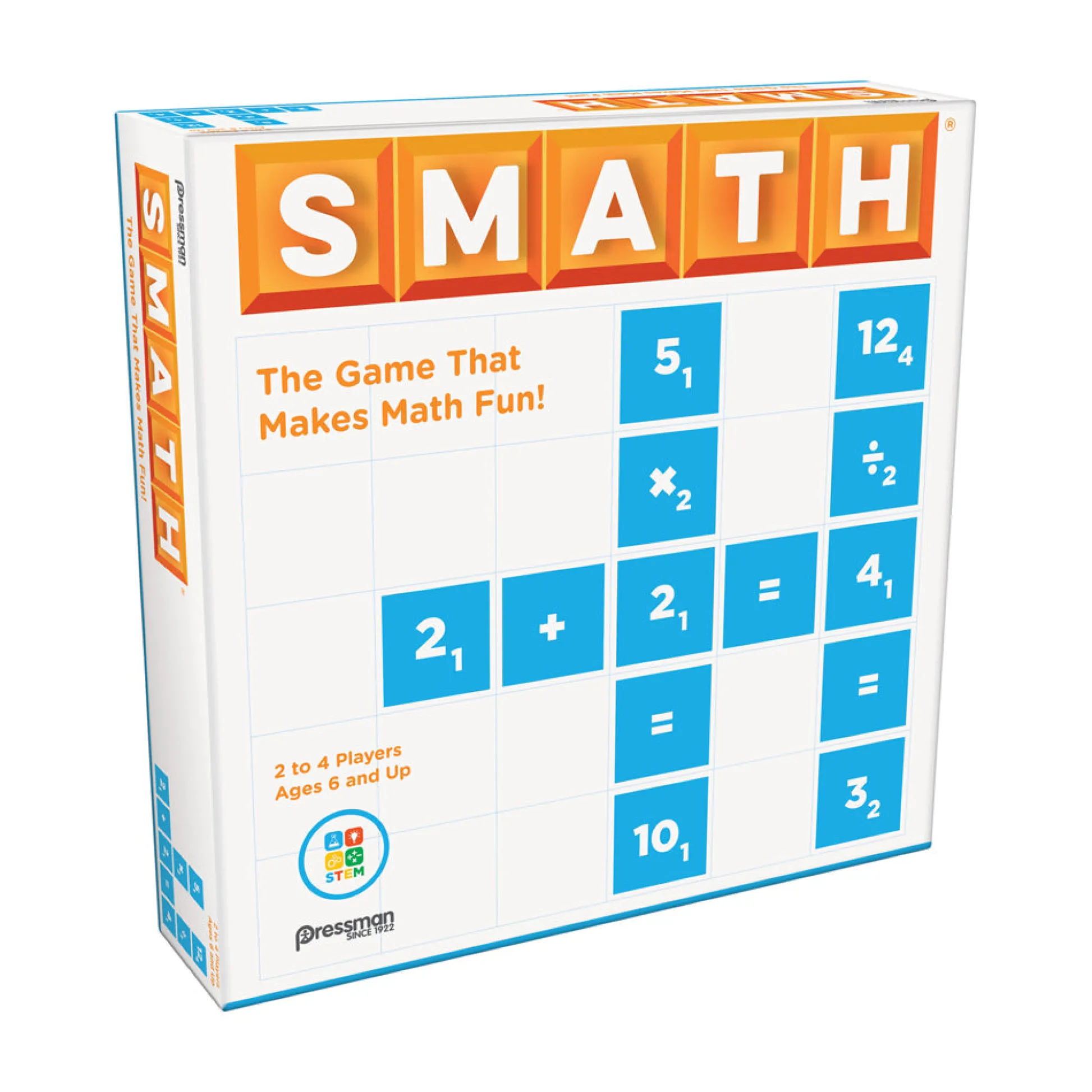 AreYouGame Smath Educational Math Board Game by Pressman Toy* Board Games|Role-Playing Games