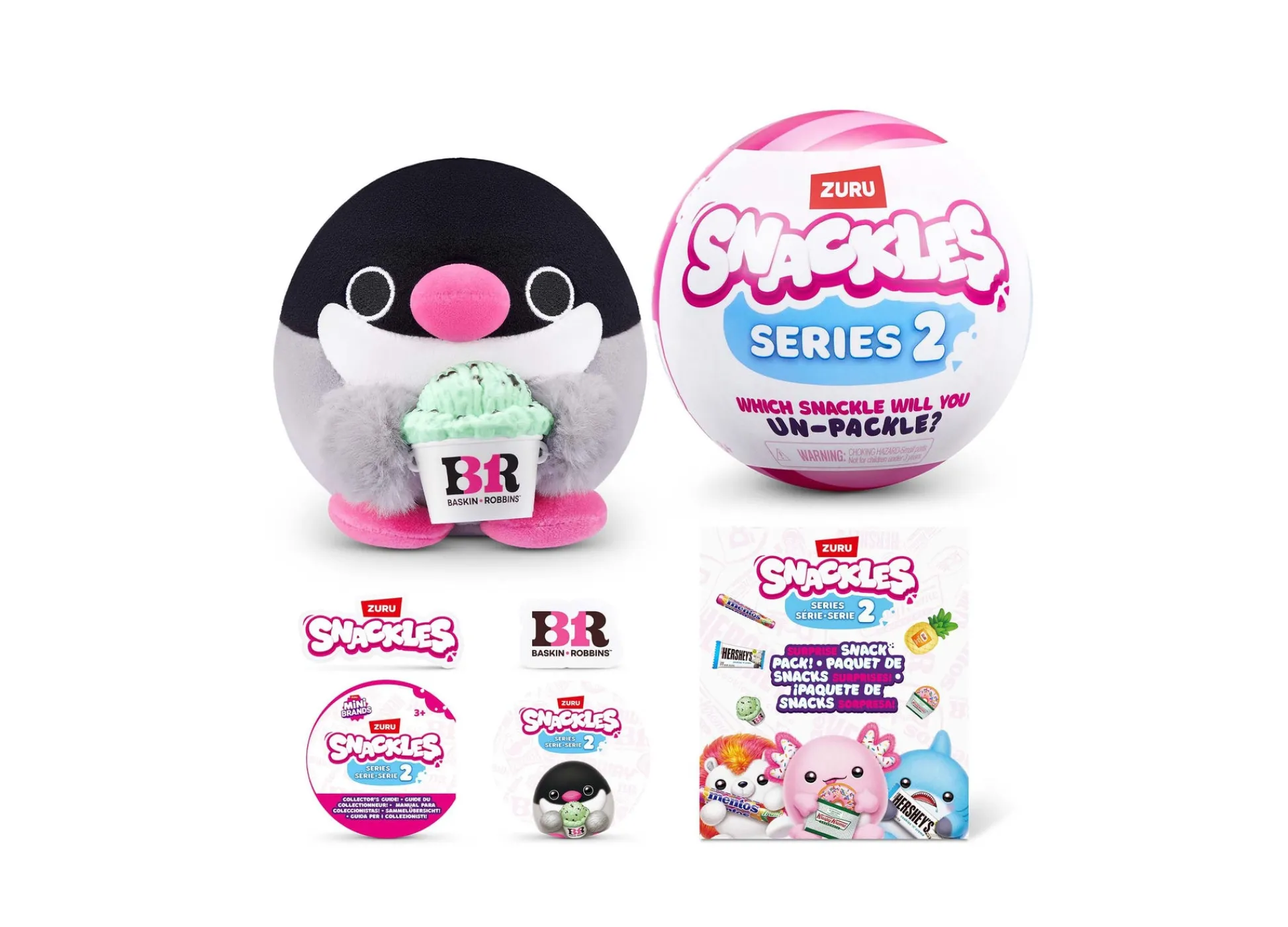 Macy's - Supplier Snackles Series 2 14 inch Collectible Plush Toy - Hersheys Bear* Stuffed Animals|Stuffed Animals & Plush Toys