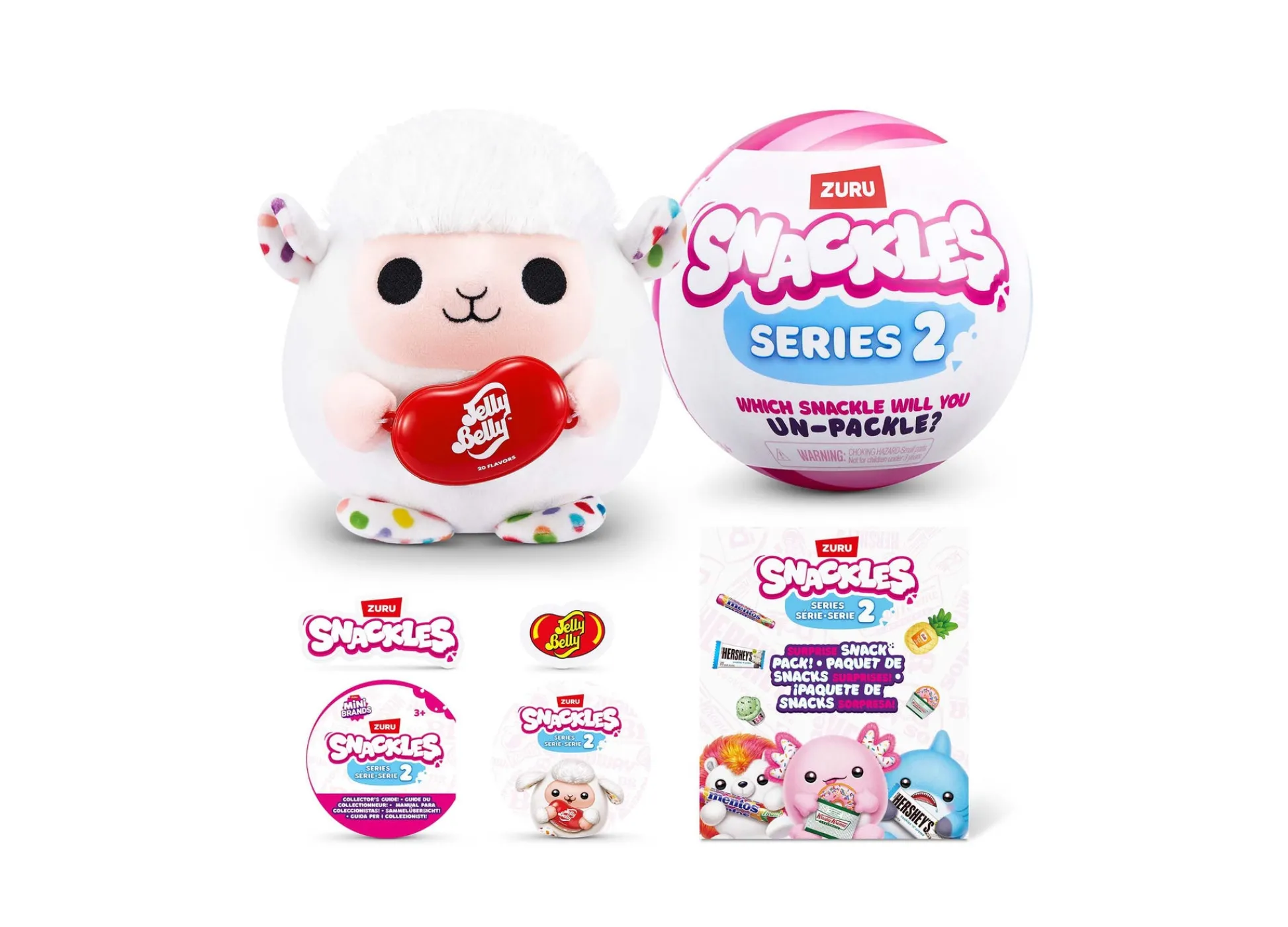 Macy's - Supplier Snackles Series 2 14 inch Collectible Plush Toy - Hersheys Bear* Stuffed Animals|Stuffed Animals & Plush Toys