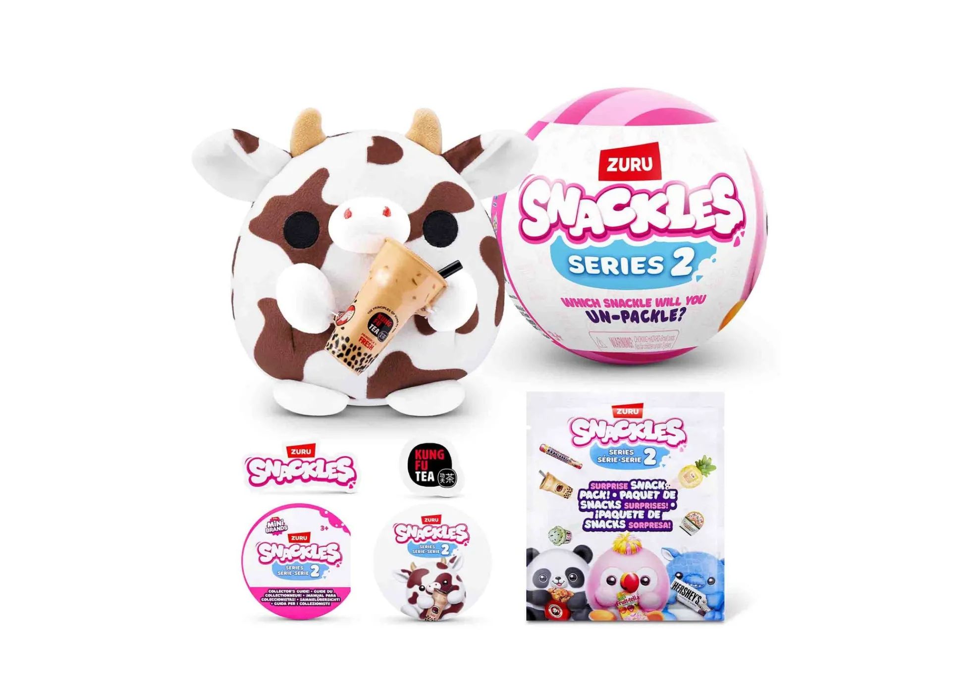 Macy's - Supplier Snackles Series 2 Mystery 5-inch Capsule Plush Toy* Stuffed Animals|Stuffed Animals & Plush Toys