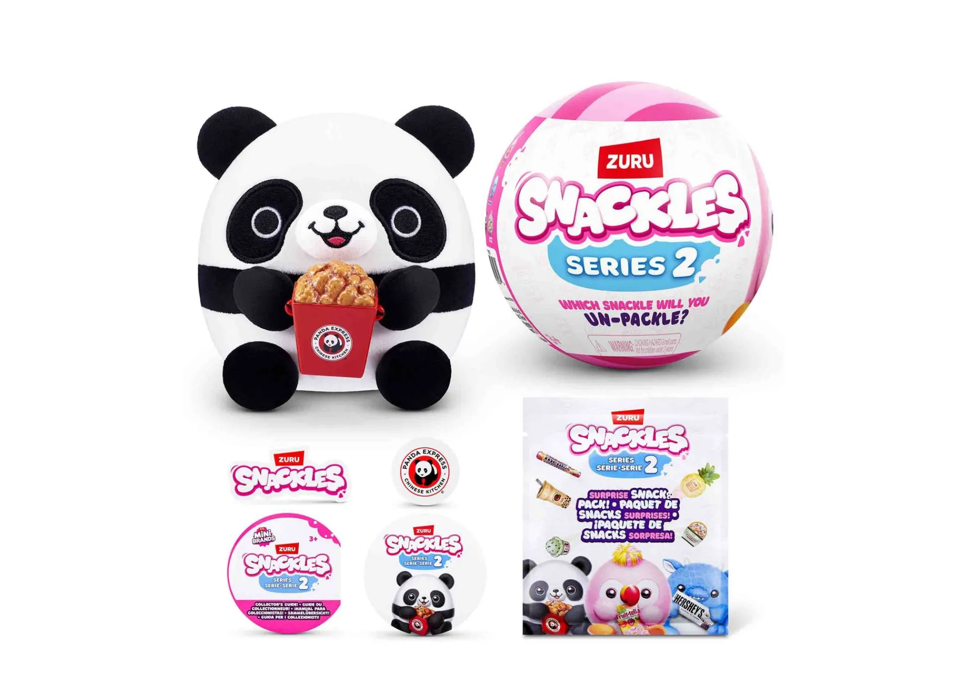 Macy's - Supplier Snackles Series 2 Mystery 5-inch Capsule Plush Toy* Stuffed Animals|Stuffed Animals & Plush Toys