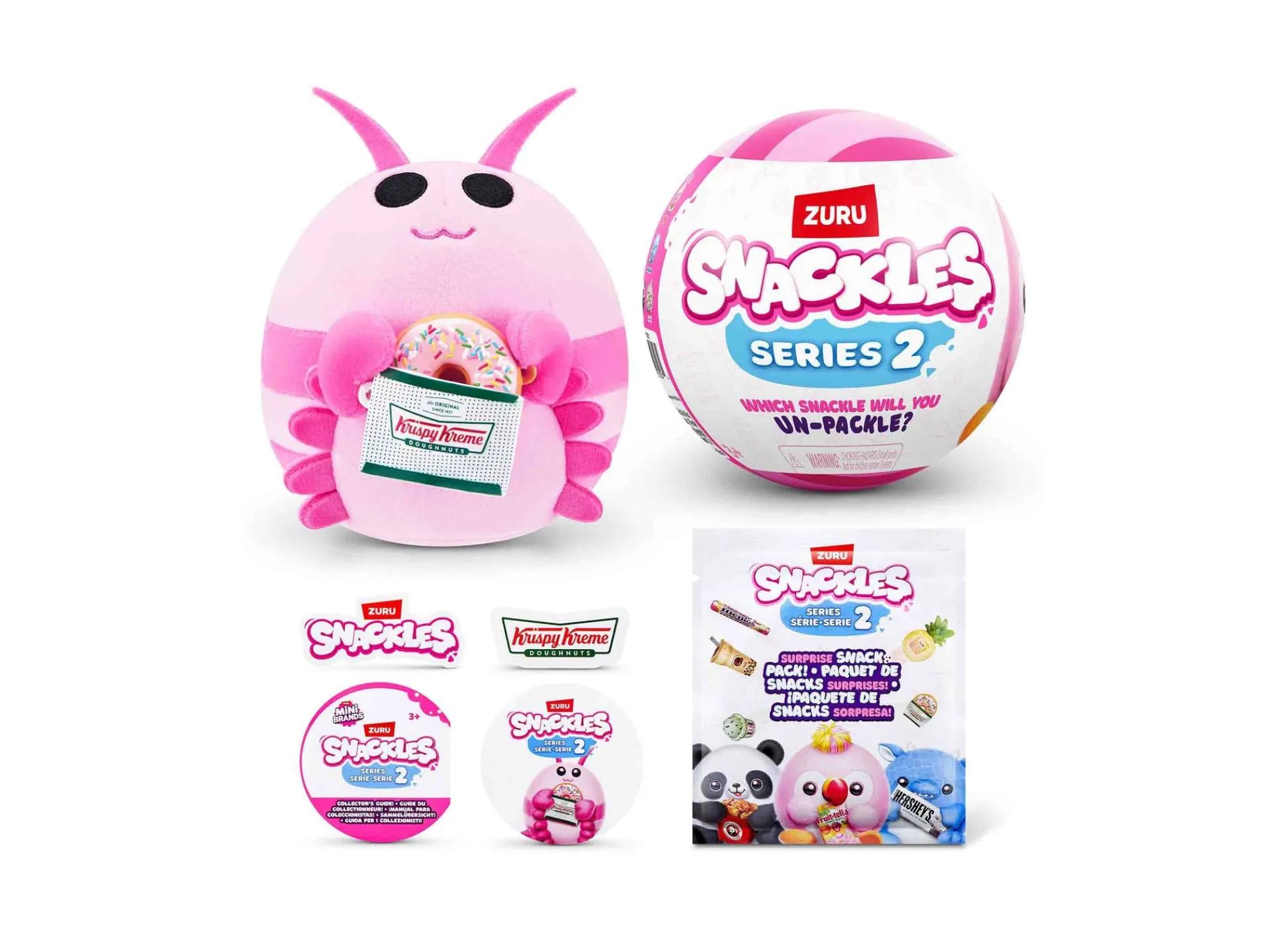 Macy's - Supplier Snackles Series 2 Mystery 5-inch Capsule Plush Toy* Stuffed Animals|Stuffed Animals & Plush Toys