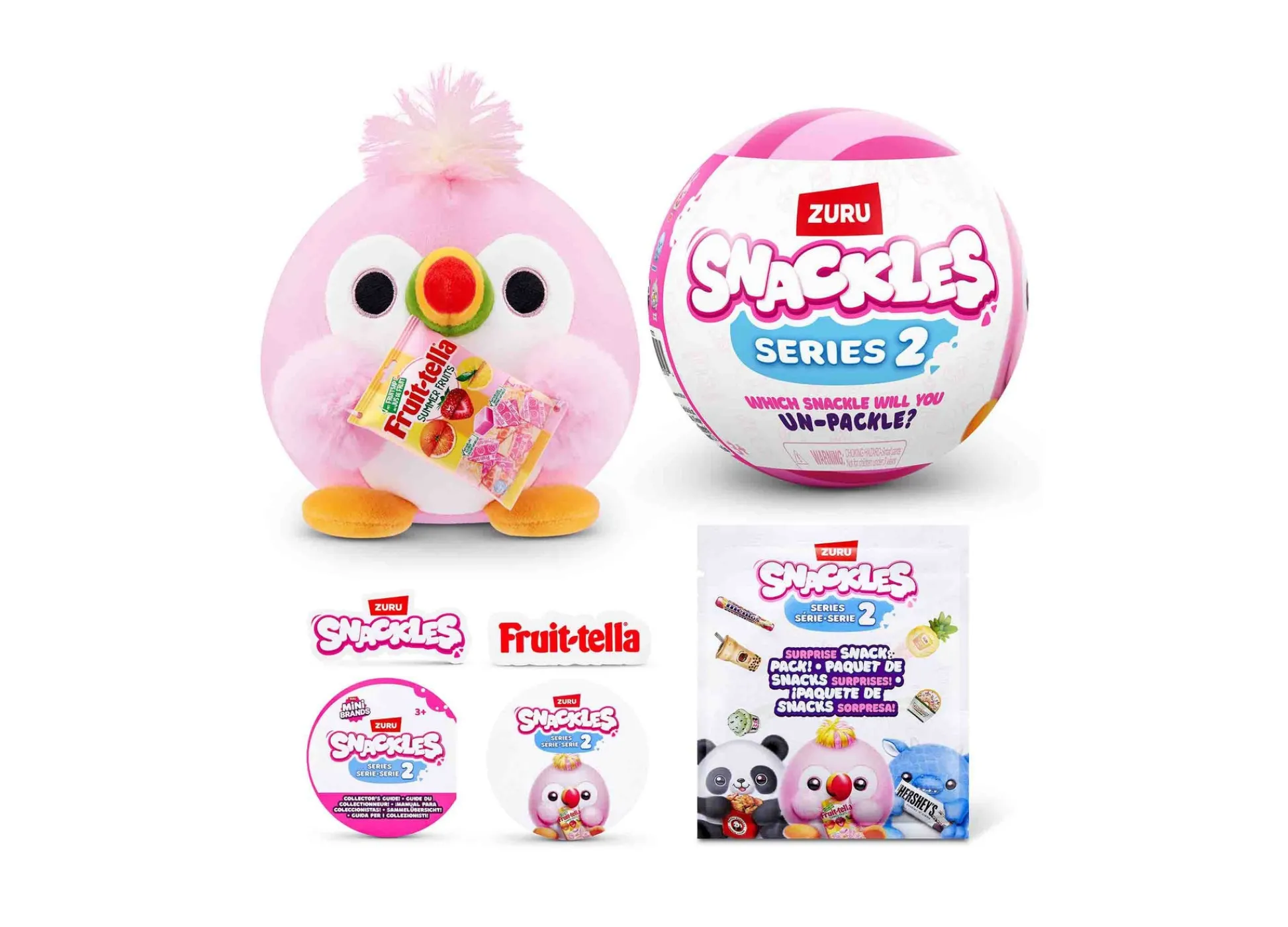 Macy's - Supplier Snackles Series 2 Mystery 5-inch Capsule Plush Toy* Stuffed Animals|Stuffed Animals & Plush Toys