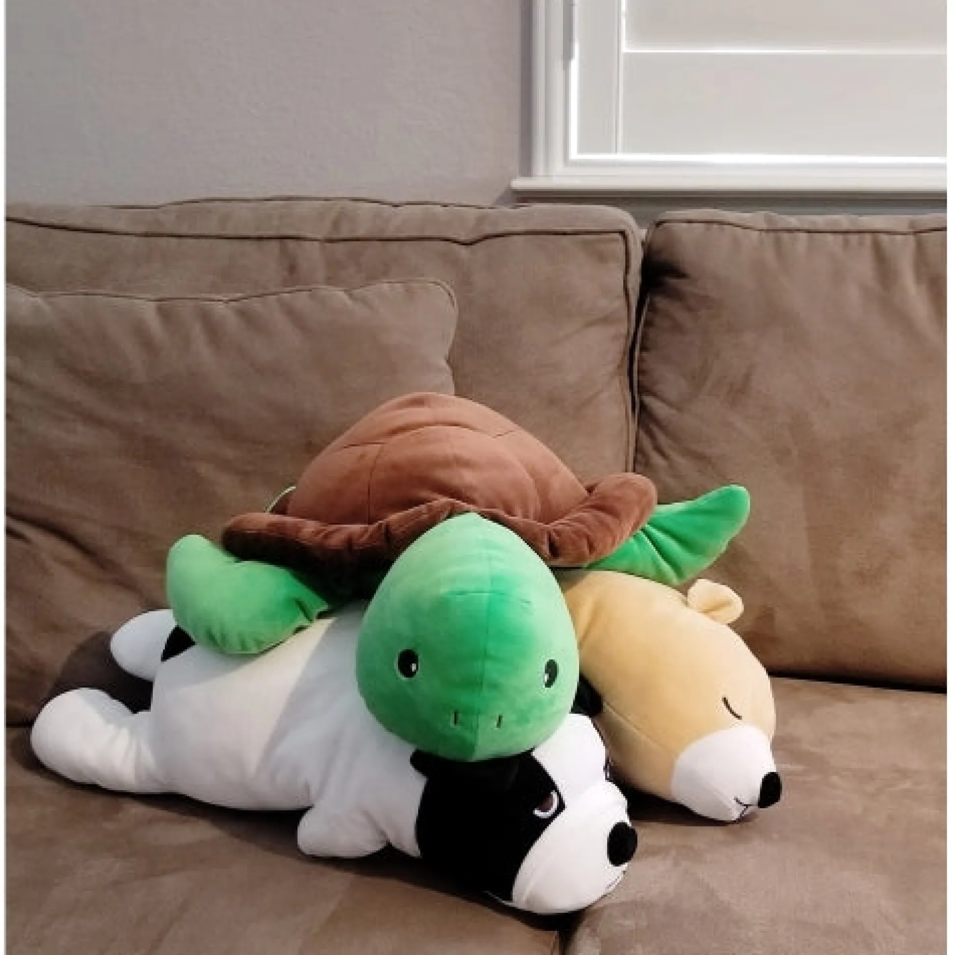 Calendar Holdings, LLC Snoozimals 20 inch Ultra-Soft Toby the Turtle Plush - Green/Brown* Stuffed Animals|Stuffed Animals & Plush Toys