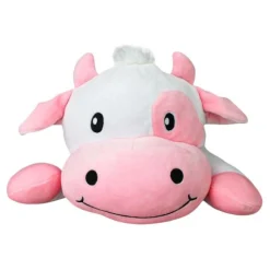 Calendar Holdings, LLC Snoozimals 20-inch Plush Pink Cow - Super Soft and Huggable* Stuffed Animals|Stuffed Animals & Plush Toys