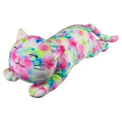 Calendar Holdings, LLC Snoozimals Plush 20 Inch Tie-Dye Kitty - Colorful Cuddles* Stuffed Animals|Stuffed Animals & Plush Toys