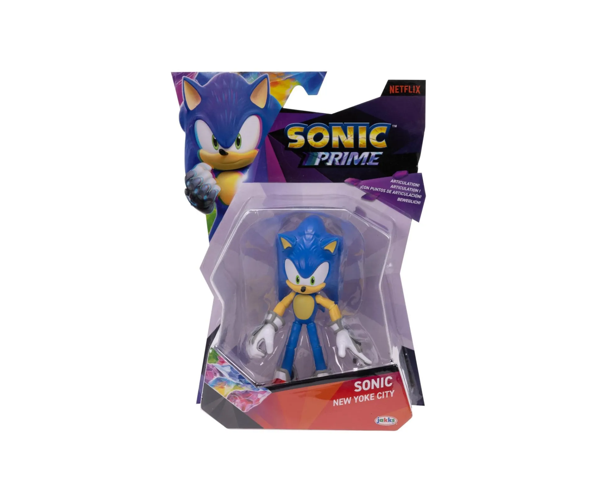 Macy's - Supplier Sonic Prime 5-inch Articulated Action Figure - Sonic Trooper* Action Figures