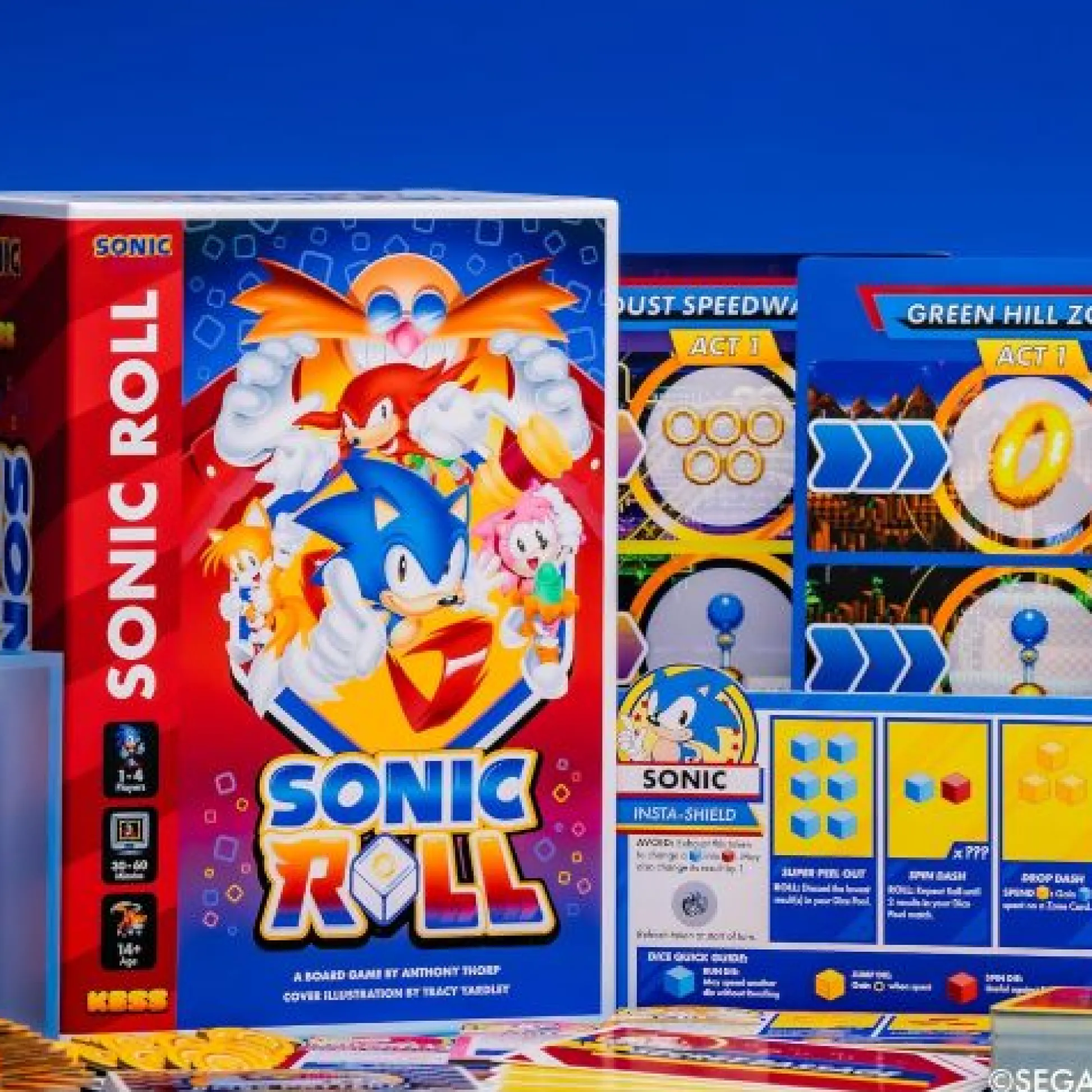 Calendar Holdings, LLC Sonic Roll Multiplayer Adventure Board Game* Role-Playing Games|Board Games
