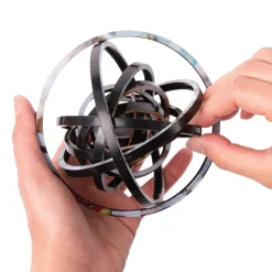 Flat River Group Sonic Speed Spin Flip Puzzle - 12 Ring Double-Sided Challenge* Puzzles