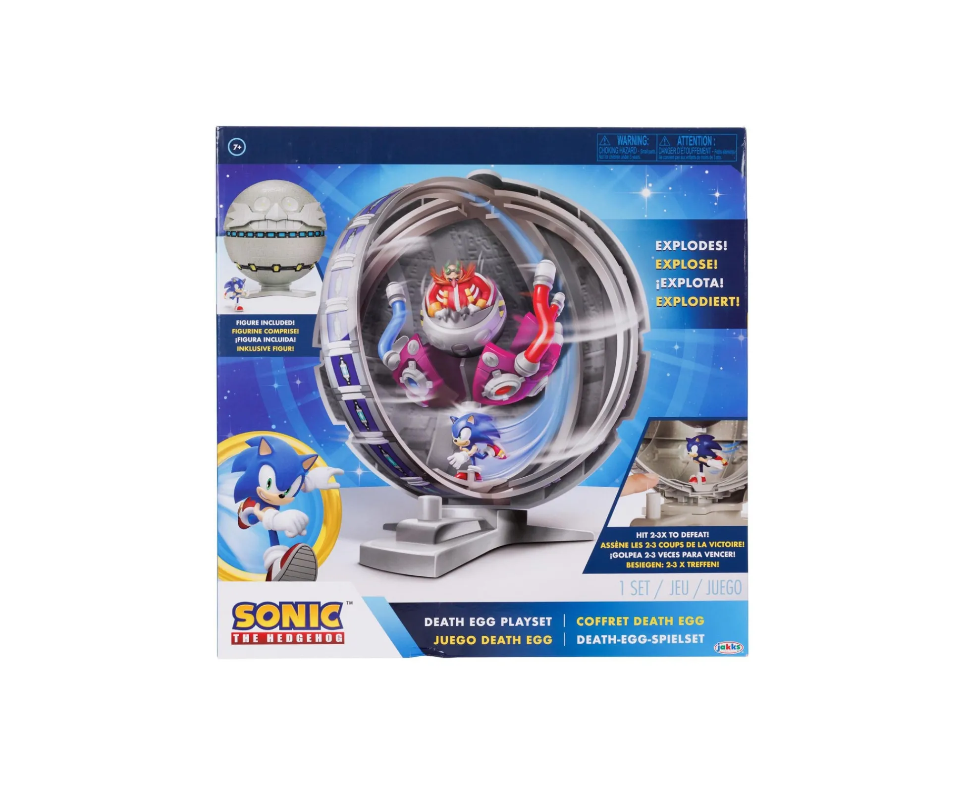 Macy's - Supplier Sonic the Hedgehog 2.5" Death Egg Playset with Exclusive Sonic Figure* Playsets & Vehicles