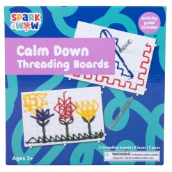 Educators Resource Spark & Wow Calm Down Threading Boards - Interactive Mindfulness Toy* Preschool Education Toys & Activities