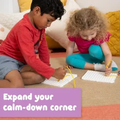 Educators Resource Spark & Wow Calm Down Threading Boards - Interactive Mindfulness Toy* Preschool Education Toys & Activities