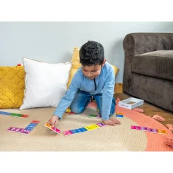 Educators Resource Spark & Wow Emotions Dominoes - Expressive Play Set - 28 Pieces* Dominoes & Tiles Games|Social & Emotional Skills