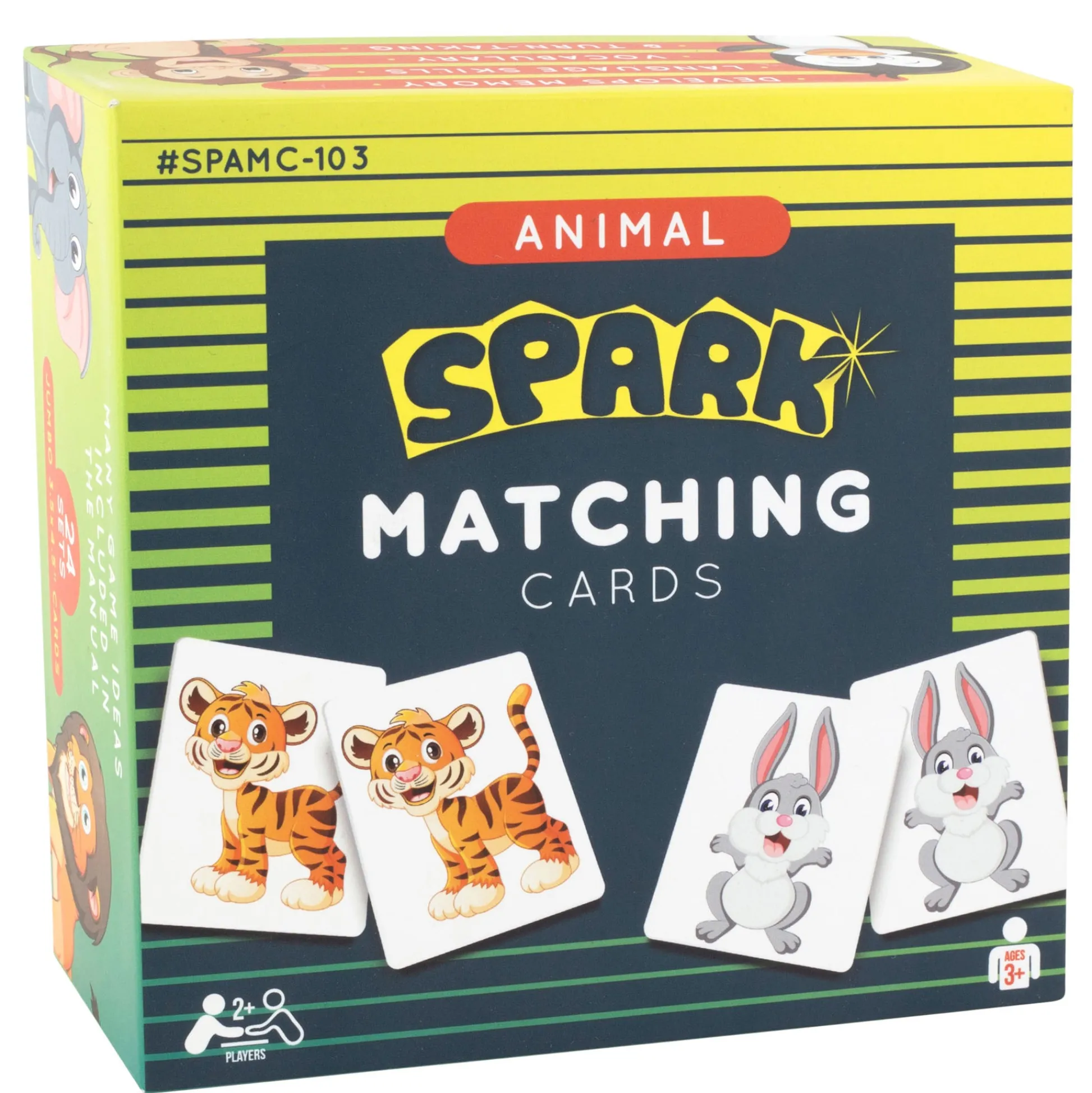 Educators Resource Spark Innovations Animal Parade Memory Matching Game* Toddler & Preschool Games & Puzzles